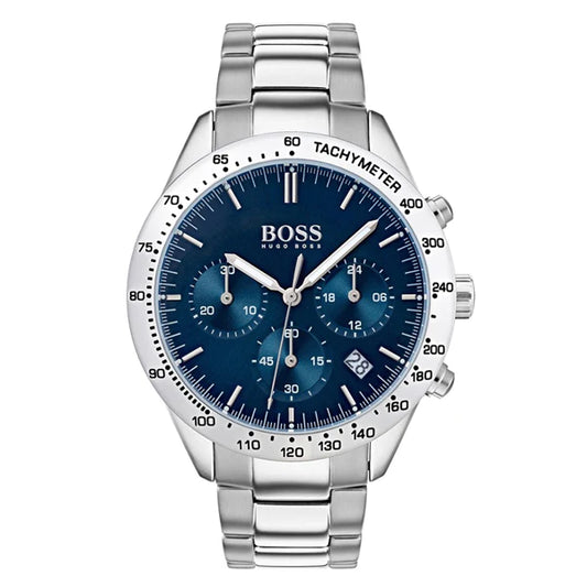 Hugo Boss Talent Sport Men’s Chronograph Stainless Steel Blue Dial 42mm Wrist Watch HB1513582