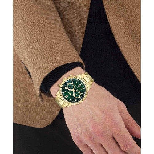 Hugo Boss Allure Chronograph Green Dial Men's Wrist Watch HB1513923