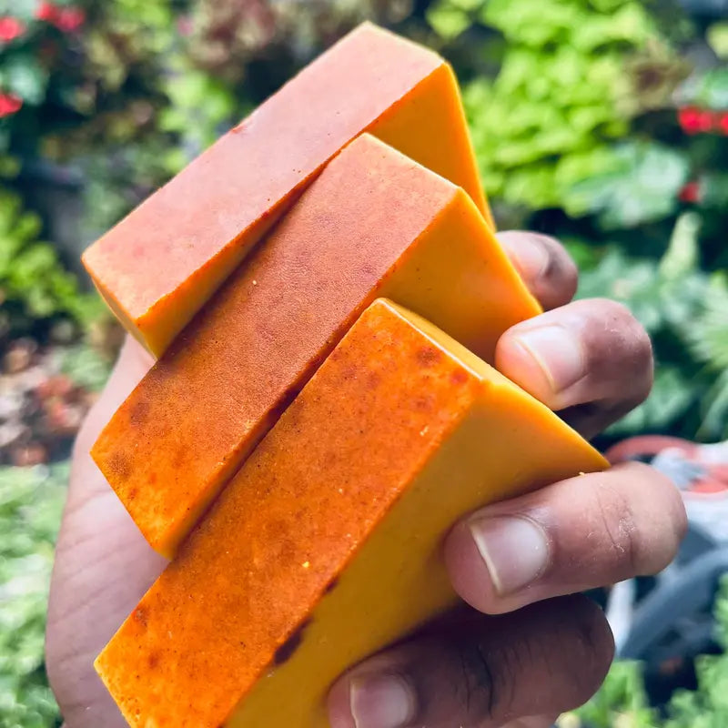 Lemon Turmeric & Kojic Acid Brighetning Soap, Dark Spot Remover, Kojic Acid Soap