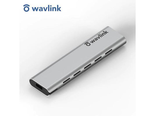 WAVLINK Aluminum M.2 NVMe SSD Enclosure, USB 3.1 Gen 2 (10 Gbps) to NVMe PCI-E M.2 SSD Case Support