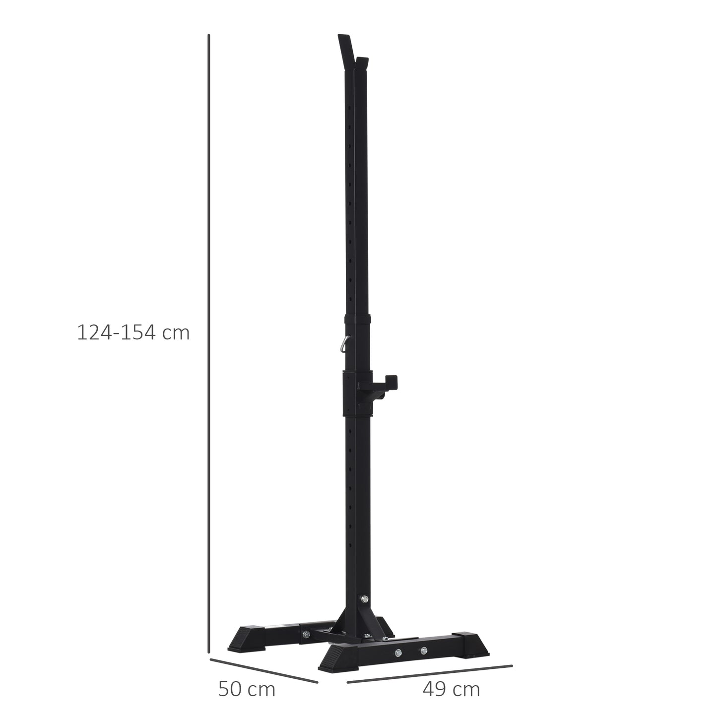 Heavy Duty Weights Bar Barbell Squat Stand Stands Barbell Rack Spotter Gym Fitness Power Rack Holder Bench New