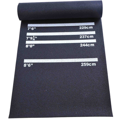 Professional Rubber Darts Mat With 4 Throwing Distances