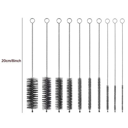 Multifunctional Portable Stainless Steel Household Bottle Pipe Brushes