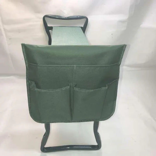 Portable Garden Kneeler Folding Knee Pad Stool Hand Tool Bag 60x27x49cm