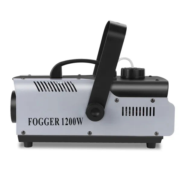 Fog Machine, 1200W Smoke Machine with 6 LED Lights, Wireless Remote Control For Halloween Parties Decoration Holiday Events Raves Clubs