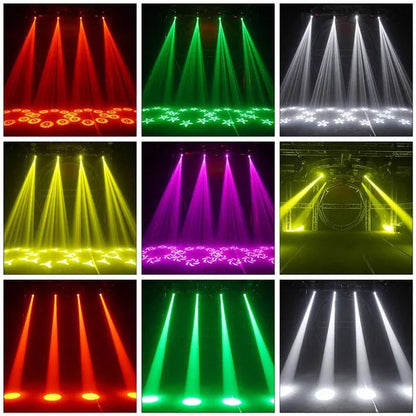 Steel Gun High Brightness Powerful Beam Effect Pattern Light Beam Light Rotating KTV Private Room Moving Head Disco Light 100W