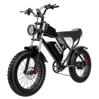 Ridstar Q20 1000W 48V 20'' Fat Tyre 20A Battery All Terrain Off-Road Electric Bike