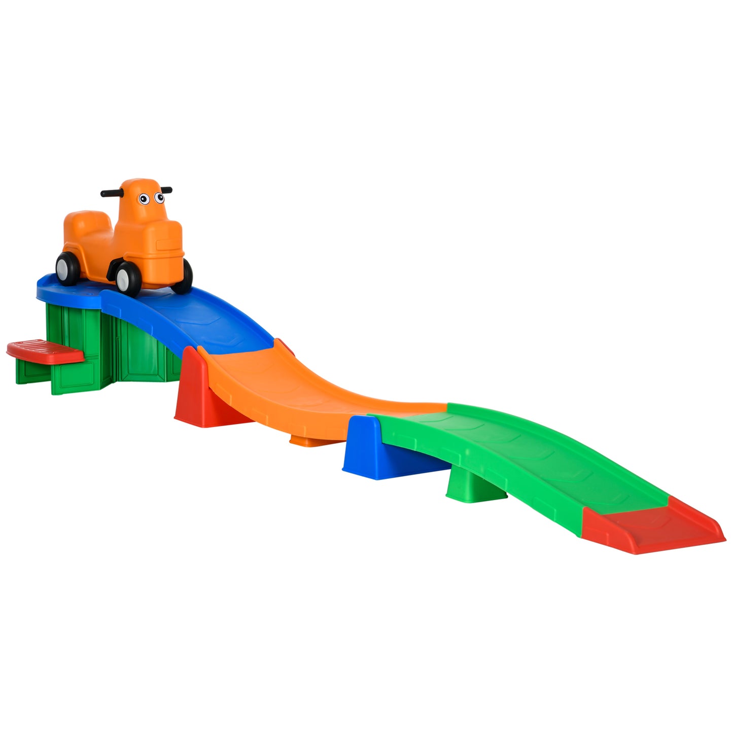 3(m) 4 Pieces Up And Down Kids Rollercoaster, for Ages 2-5 Years