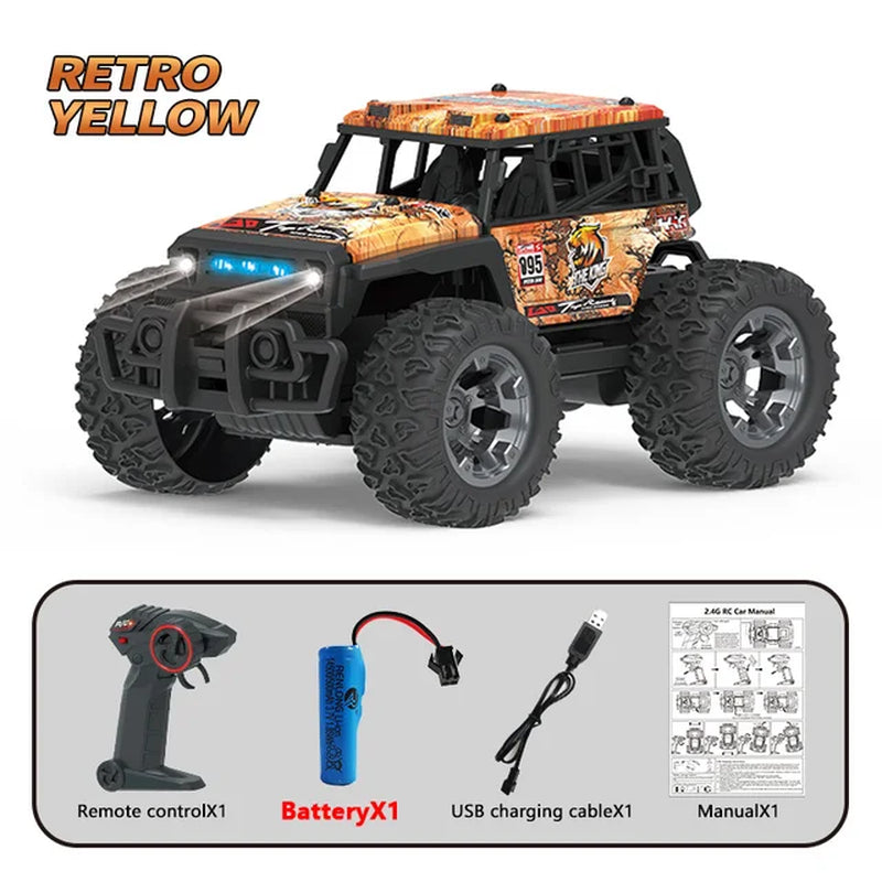 JJRC Q181 1:20 Long Range Off Road Climbing Car 2.4Ghz Double Motors Remote Control Monster Vehicle 