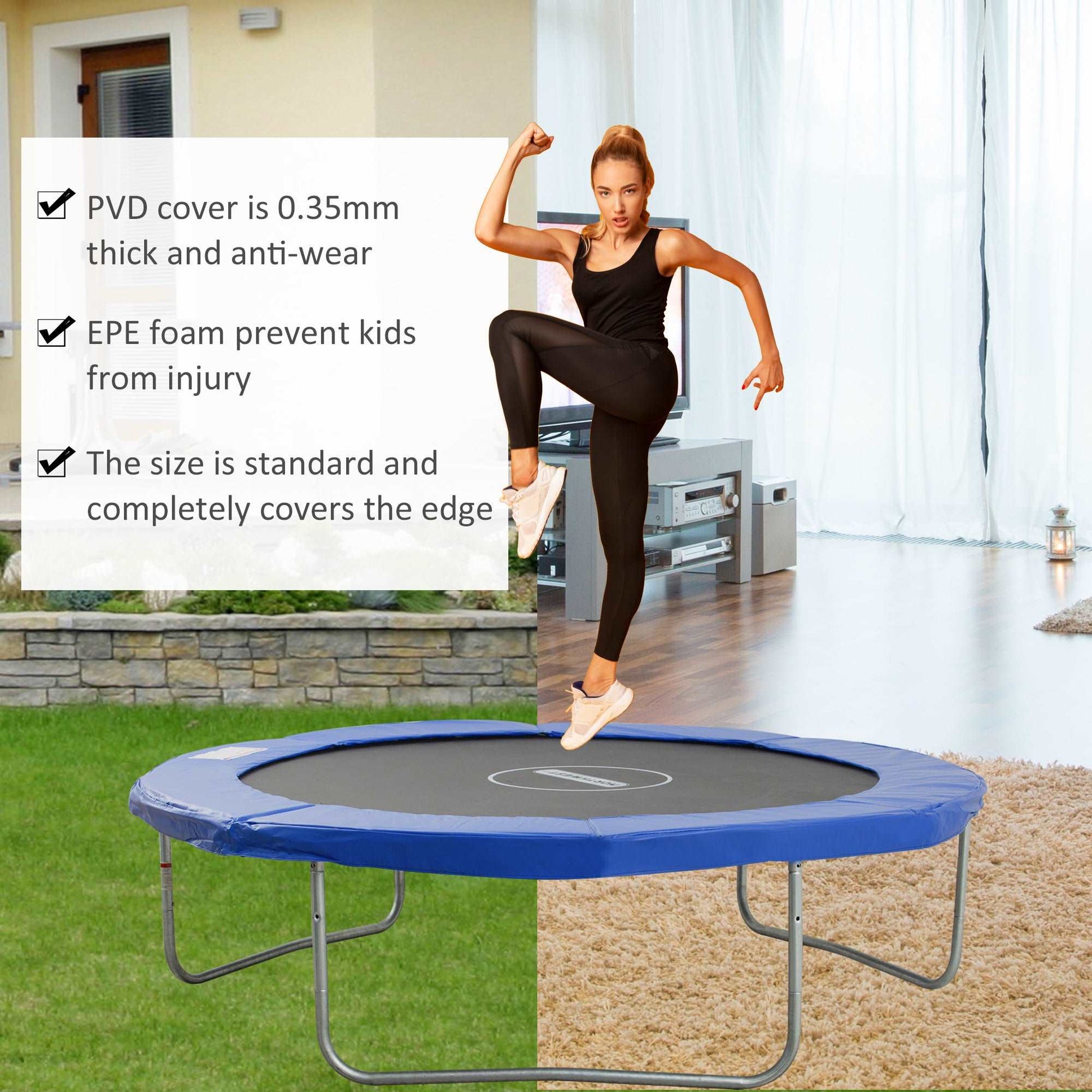 10ft Trampoline Surround Safety Foam Pad