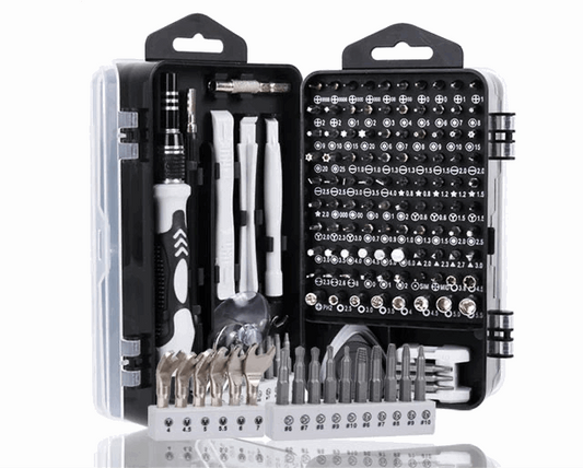 138 In 1 Screwdriver Set CR-V Magnetic Screw Bits Precision Phillips Torx Hex Screws Household Repair Phone Computer Hand Tools