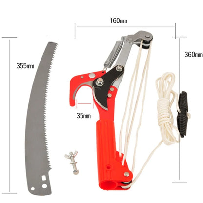 Extendable Tree Pruner Saw 2 in 1 Outdoor High Branch Scissors Pruning Shears Garden Tools Tree Trimmer Pruning