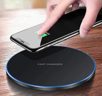 Up to 50W Super Fast Charging Wireless Charger Pad Docking Station For Mobile Phone Airpods Apple iPhone 14 13 12 11 Pro X Xs Xr 8plus Samsung S22 S21 S20 S10 S9 Huawei