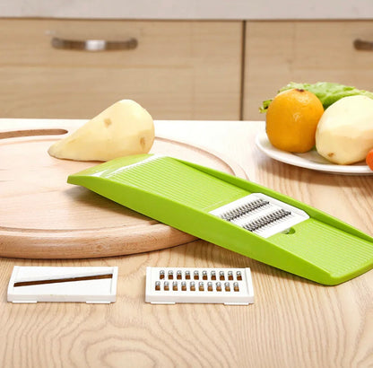 Mandoline Slicer Stainless Steel Vegetable Slicer with 3 Blades Julienne Slicer Cutter for Potato Carrot