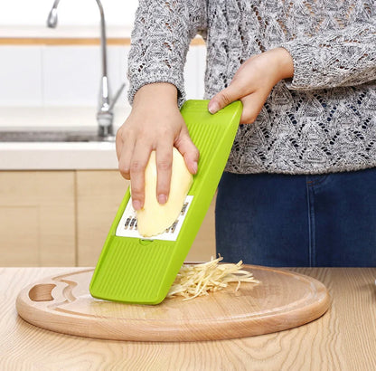 Mandoline Slicer Stainless Steel Vegetable Slicer with 3 Blades Julienne Slicer Cutter for Potato Carrot