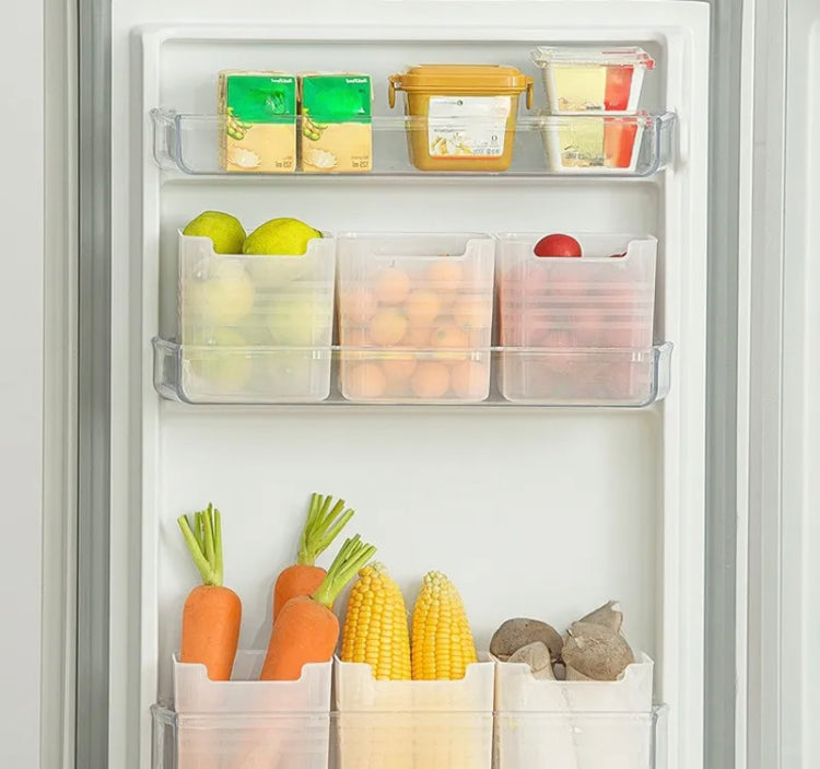 Fridge Organizer Food Fresh Storage Box Refrigerator Side Door Vegetable Fruit Spice Organizer Food Container Kitchen Storage