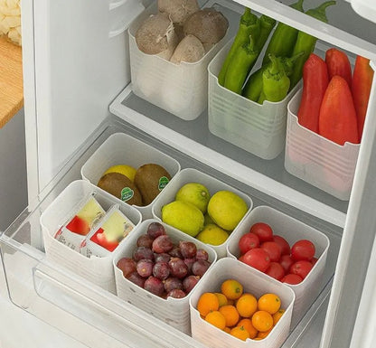 Fridge Organizer Food Fresh Storage Box Refrigerator Side Door Vegetable Fruit Spice Organizer Food Container Kitchen Storage