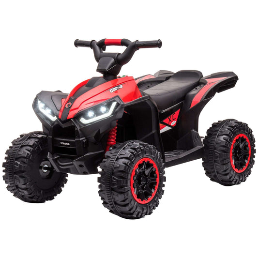 12V Electric Quad Bikes For Kids Ride On Car ATV Toy For 3-5 Years Red