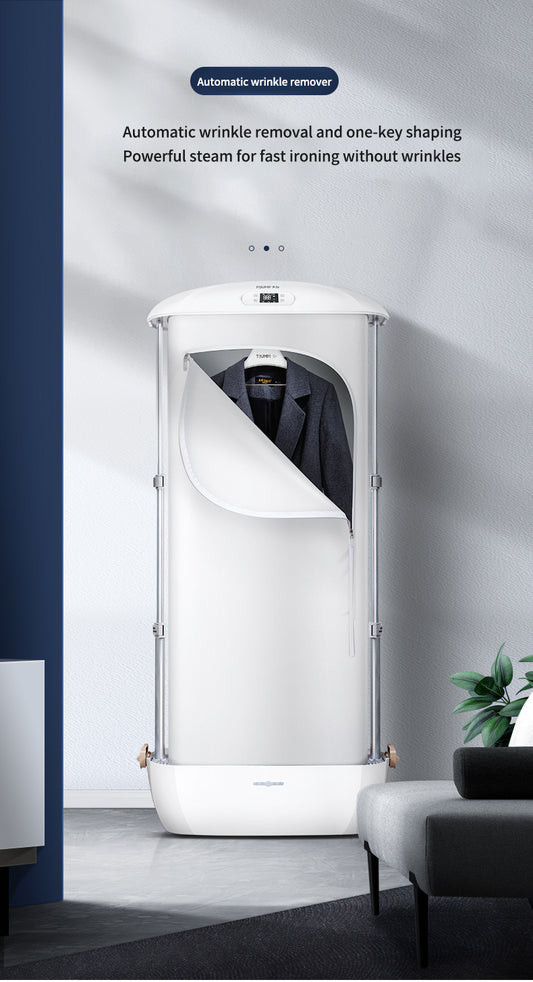 Electric Clothes Dryer Foldable Quick Drying Sterilization Disinfection Automatic Steam Vertical Hanging Ironing Machine