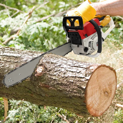 20 Inches 52cc 2-Stroke Petrol Gas-Powered Cordless Chainsaw For Cutting Logs Wood Garden Tools