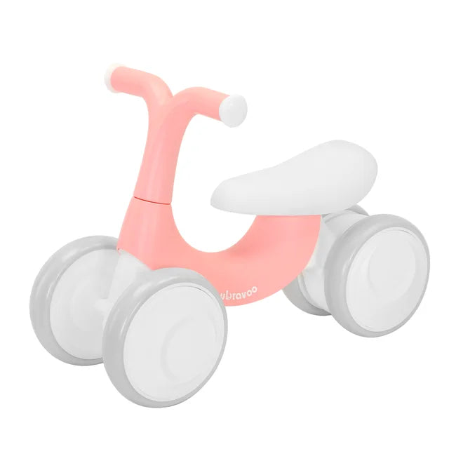 UBRAVOO Baby Balance Toy Baby Walker Toddler Balance Bike 10-36 Month Ride On Toy Birthday Gift With 4 Wheels, No Pedals