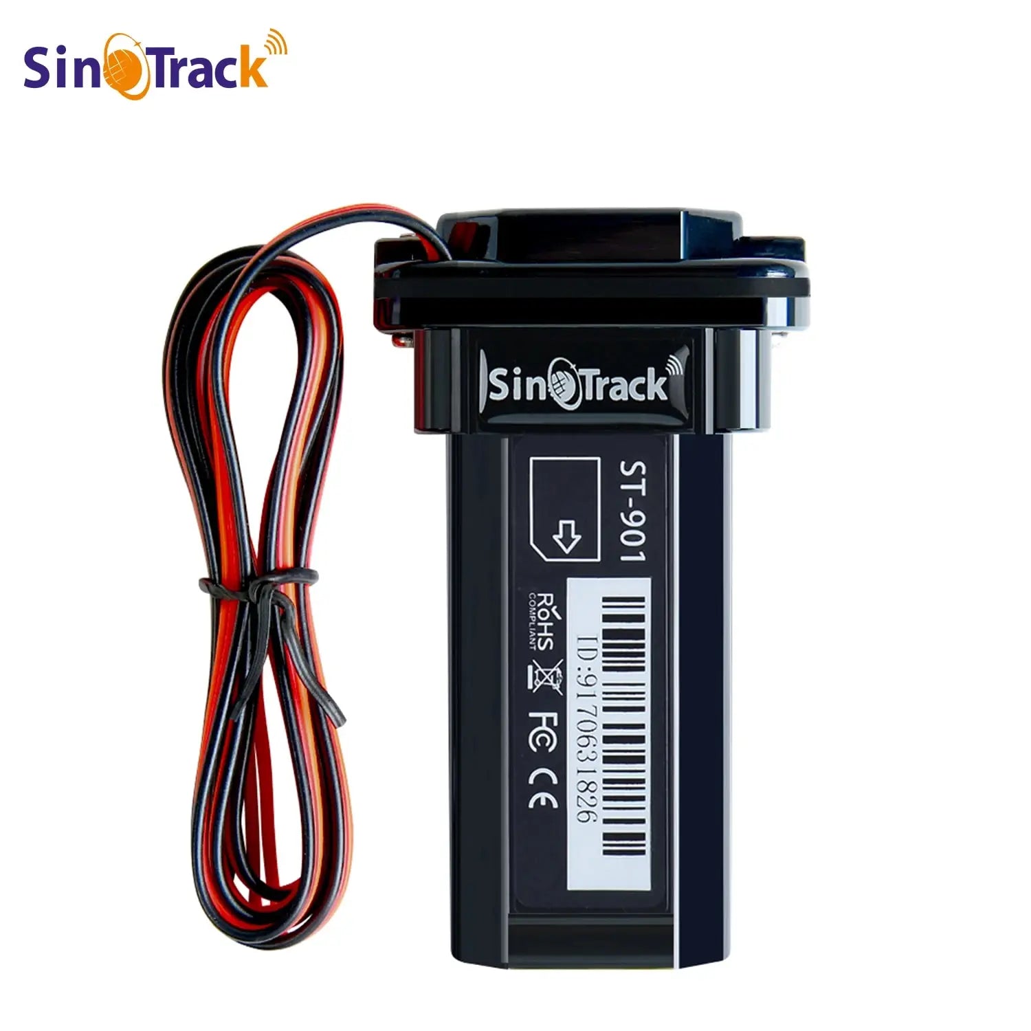 Sinotrack ST-901 GPS Vehicle Tracking Tracker Device For Motorcycle Car GSM SMS Locator With Real Live Time Tracking Boxed With Relay 4G