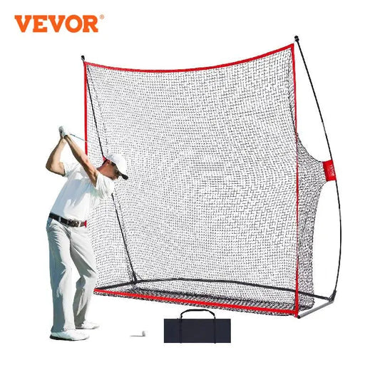 Golf Practice Hitting Net Huge 7.8x7ft Golf Net Personal Driving Range for Indoor or Outdoor Use Portable Golf Aid Net