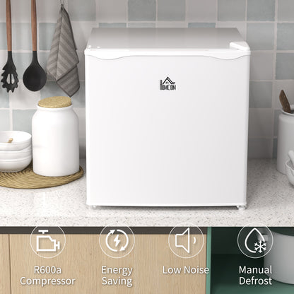 35L Mini Small Space Freezer, -24℃ to -14℃ Temperature - White