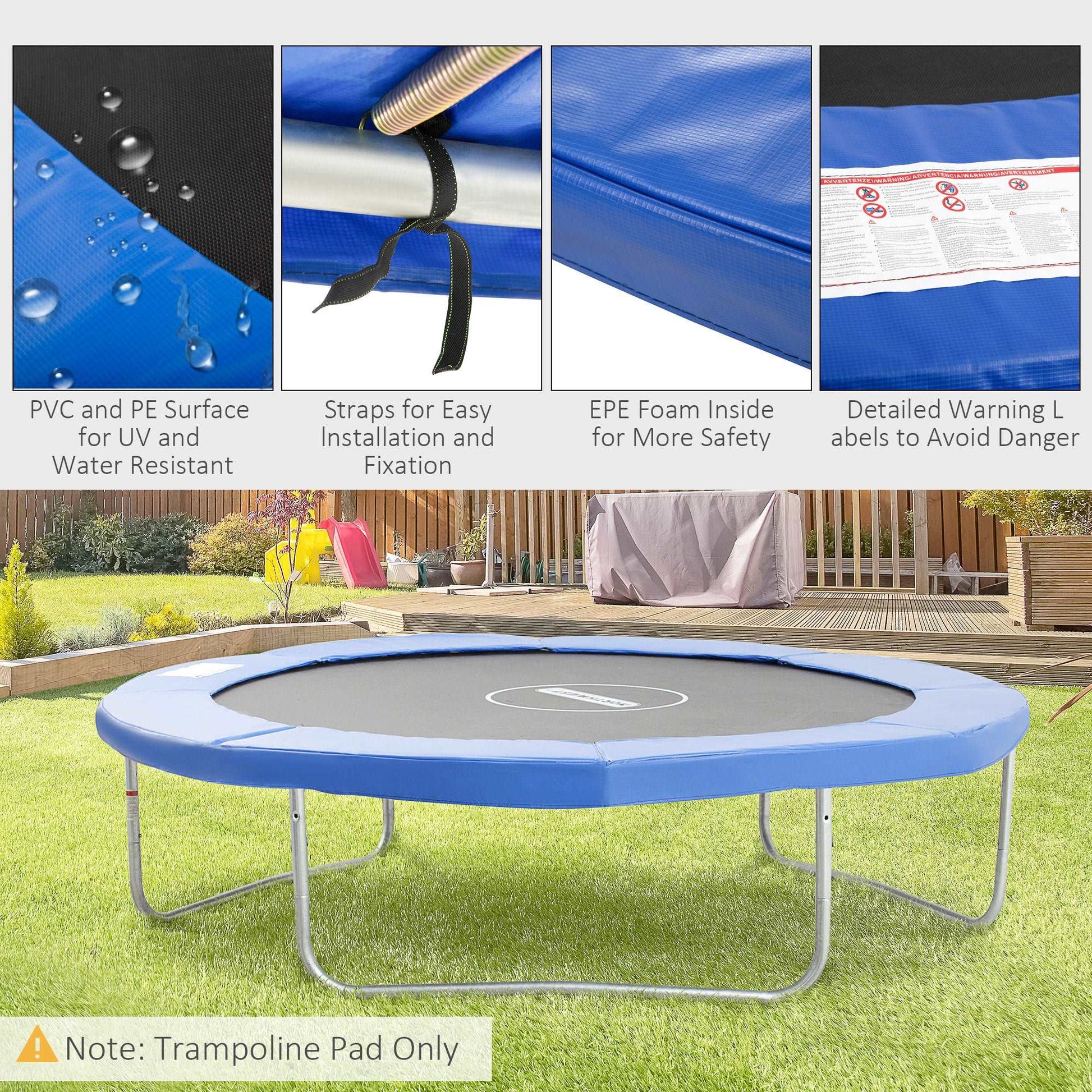 10ft Trampoline Surround Safety Foam Pad