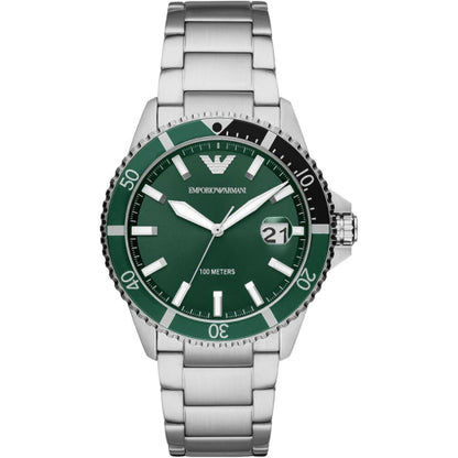 Emporio Armani Men's Diver Watch Steel AR11338