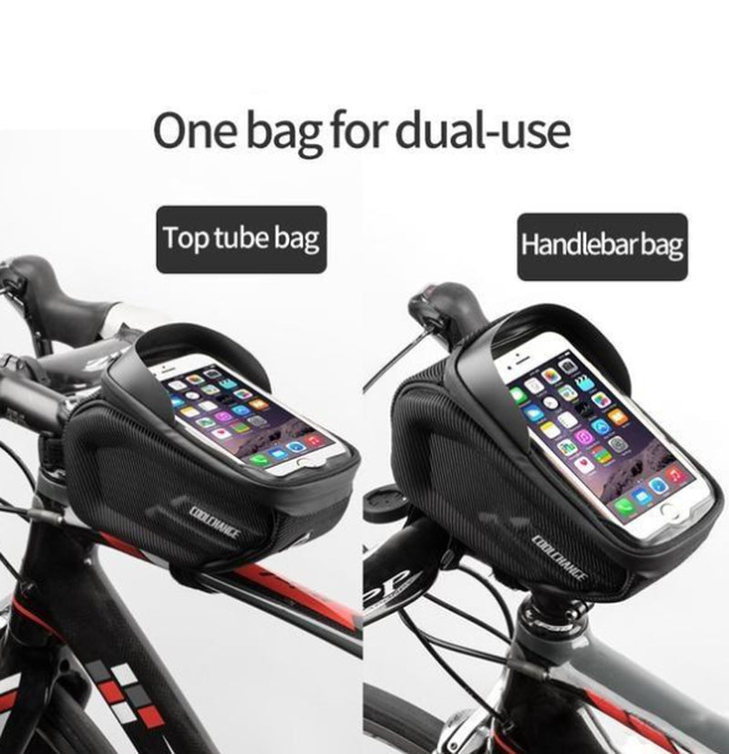 Bicycle Mobile Phone Holder Bike Bag Handlebar Mount