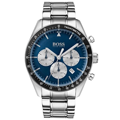 Hugo Boss Men's Wrist Watch Blue & White Dial 1513630