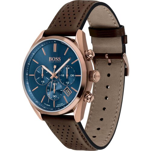 Hugo Boss Analog Blue Dial Men's Wrist Watch