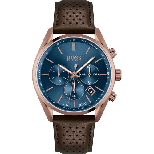 Hugo Boss Analog Blue Dial Men's Wrist Watch