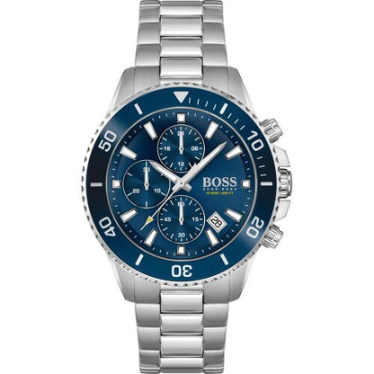 Hugo Boss Admiral Chronograph Blue Dial Men's Wrist Watch HB1513907