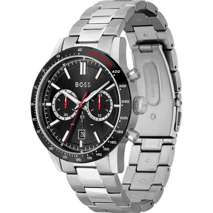 Hugo Boss Allure Chronograph Black Dial Men's Wrist Watch HB1513922