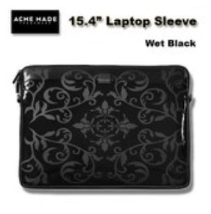 Acme Made Smart Sleeve 15" Apple Mac Book Pro Case Wet Black Antik