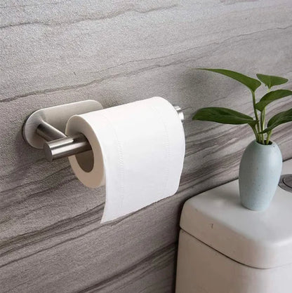 Bathroom Kitchen Toilet Paper Tissue Roll Holder Wall Mount Dispenser Organiser