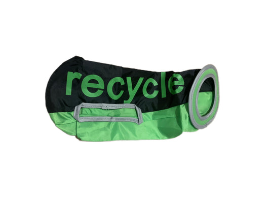 Lime Green And Black Bag Dispenser