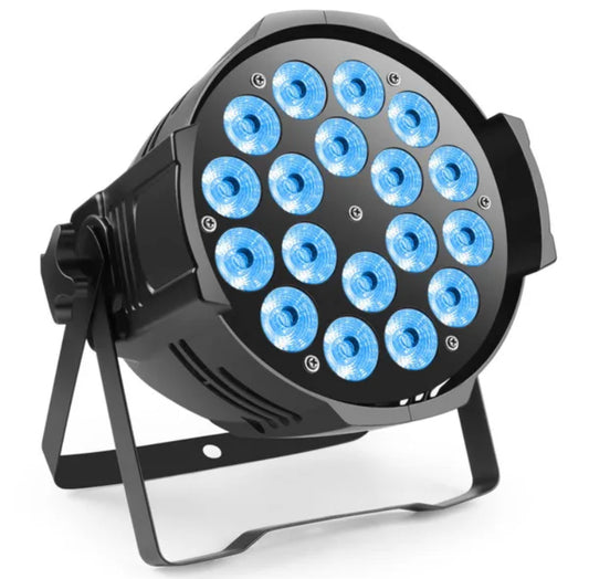 RGBW 4 In 1 Stage Light 18 LED Per CAN DMX512 270W Rave Clubbing Disco Show DJ Party Metal