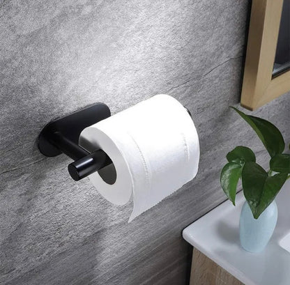 Bathroom Kitchen Toilet Paper Tissue Roll Holder Wall Mount Dispenser Organiser