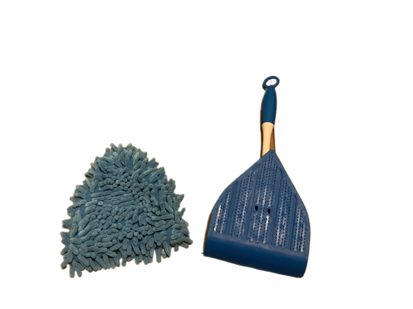 Microfibre Wiper Cloth & Bathroom Squeegee