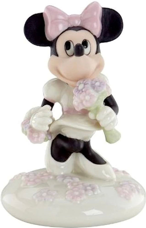 Lenox Disney Mickey And Friends Blooms For Minnie Figurine With Certificate of authenticity