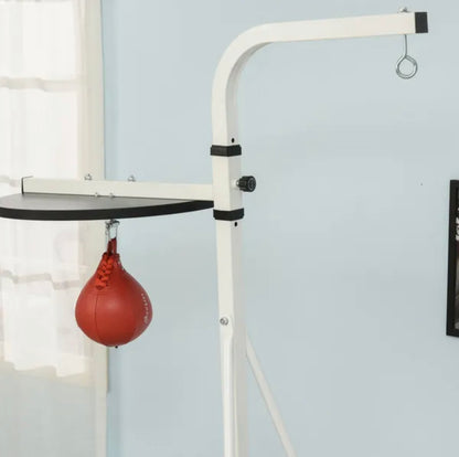 Free-Standing Speed Bag Boxing Trainer Platform Punch Bag Fitness Station Stand