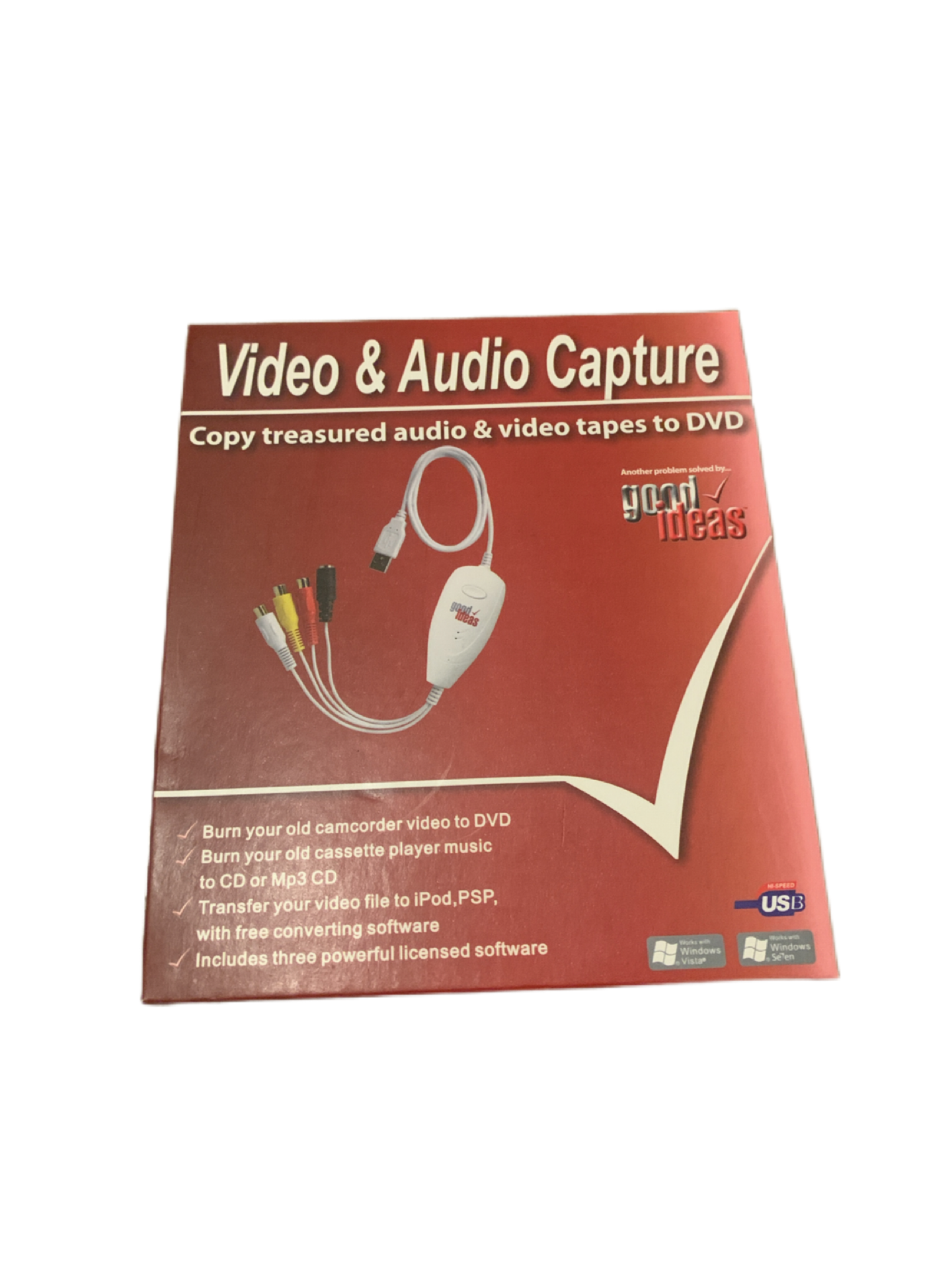 Good Ideas USB Video And Audio Capture Copier Recorder