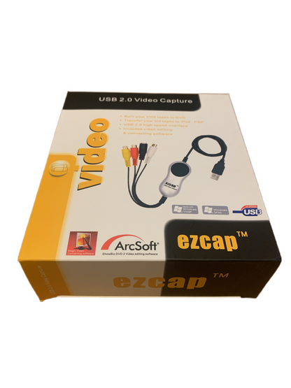 EzCAP 116 USB 2.0 Video Converter Capture YouTube Xbox Wii PS Win 7/8/10