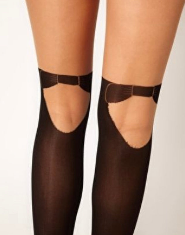 Pretty Polly Mock Hold Up Tights