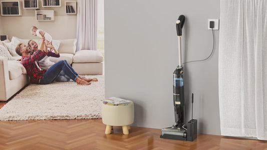 DayPlus Wet And Dry Vacuum Cleaner Wireless Mop With Mop Function 2600 mAh Battery Self-Cleaning System