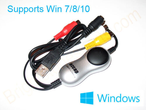 EzCAP 116 USB 2.0 Video Converter Capture YouTube Xbox Wii PS Win 7/8/10