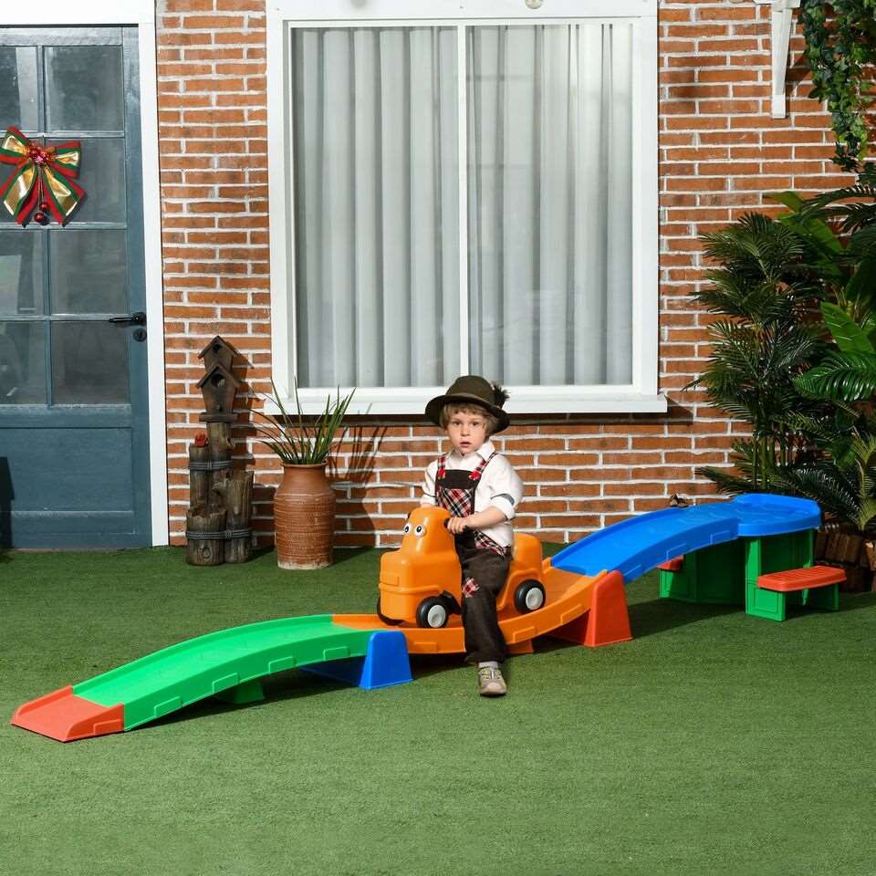 3(m) 4 Pieces Up And Down Kids Rollercoaster, for Ages 2-5 Years